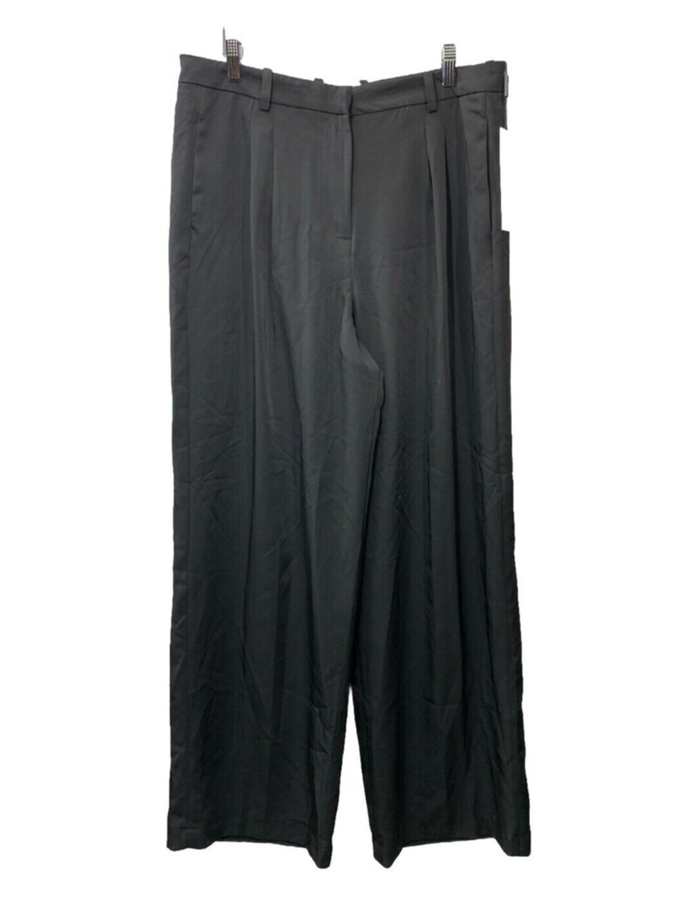 Calvin Klein Women's Wide Leg Pleated Office Front Long Pants M2HK1256 Size 12